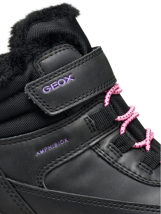 Geox Geox Schneeschuhe J Trekkyup B Ab J46M7A 0MEMS C9266 S Schwarz
