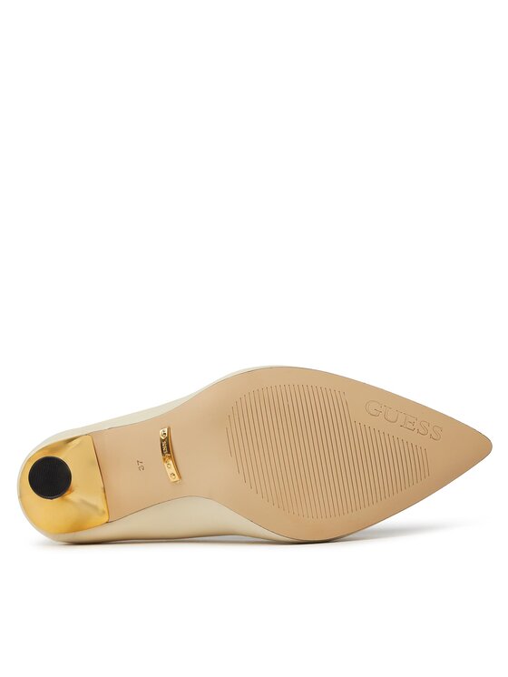 Guess Guess High Heels Tracker FLPTRK LEA08 Écru