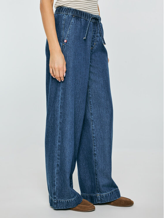 BIG STAR BIG STAR Jeansy SUZIE Niebieski Wide Fit