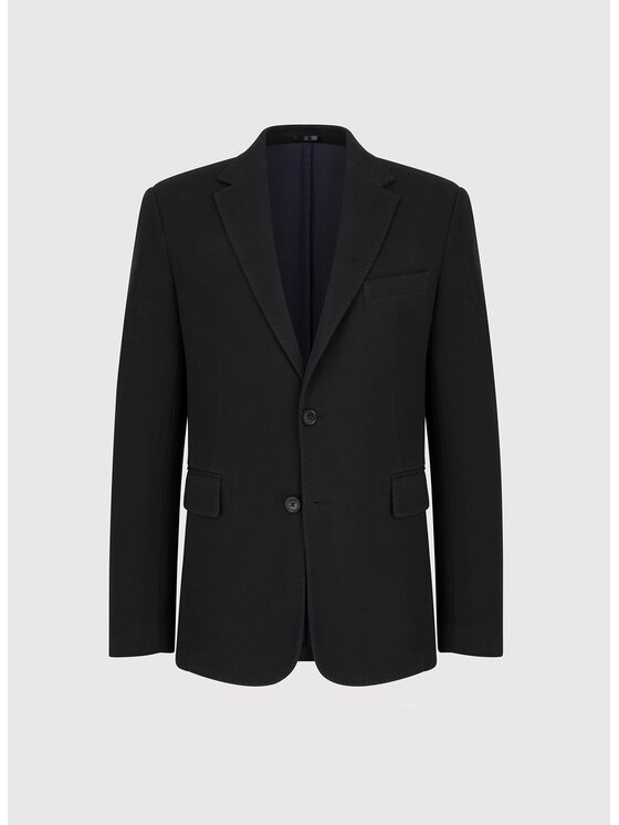 Pako Lorente Pako Lorente Marynarka P26WF-3X-010 Czarny Slim Fit