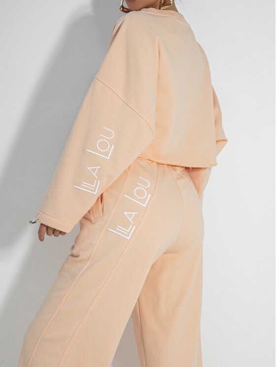 LilaLou LilaLou Dres Alex Pomarańczowy jasny Regular Fit