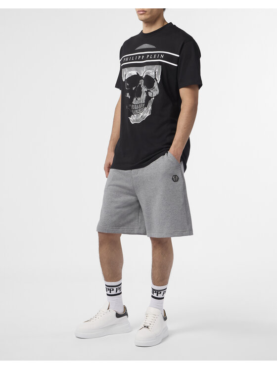 PHILIPP PLEIN PHILIPP PLEIN Tričko 29876 Čierna Regular Fit