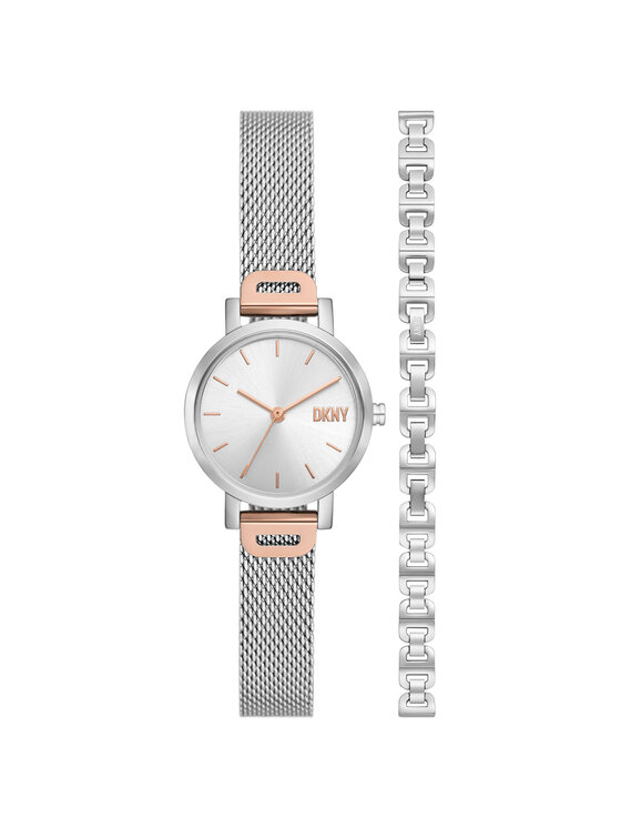 DKNY DKNY Hodinky NY6684SET Strieborná