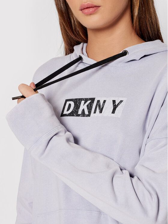 DKNY Sport DKNY Sport Majica dugih rukava DP1T8326 Plava Relaxed Fit