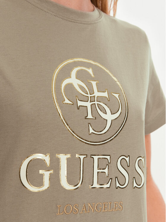 Guess Guess Тишърт V4BI00 I3Z14 Сив Regular Fit