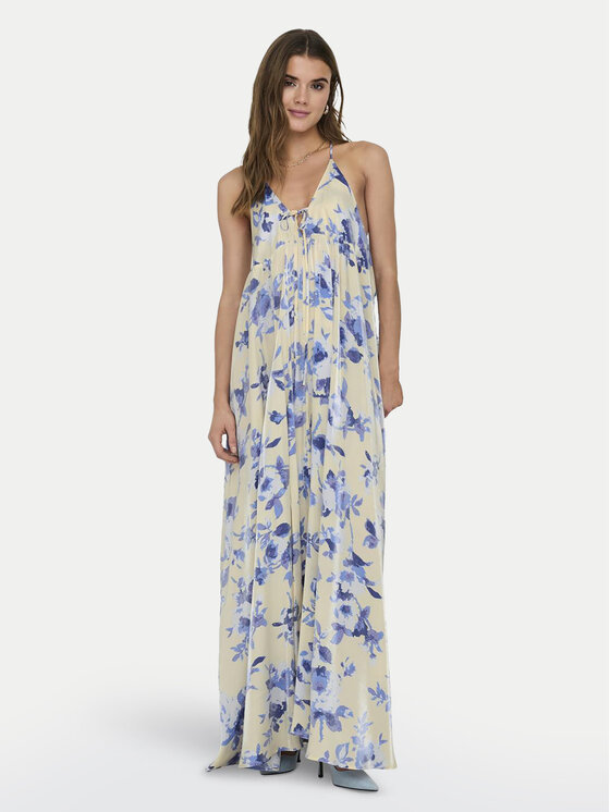 ONLY ONLY Ljetna haljina Mille 15323229 Écru Regular Fit