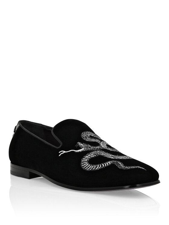 PHILIPP PLEIN PHILIPP PLEIN Loafersy 1607 Czarny