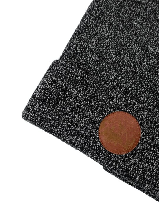 Kabak Kabak Czapka klasyczna beanie Czarny