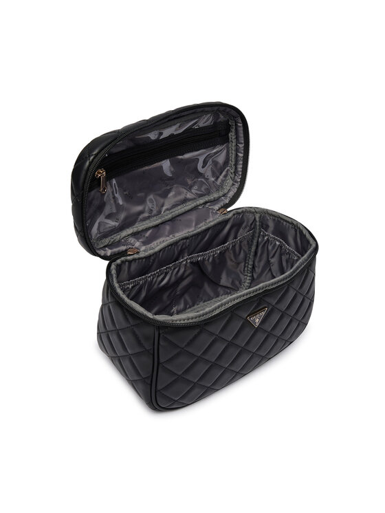 Guess Guess Kosmētikas somiņa Juliet Travel TWQN24 56039 Melns