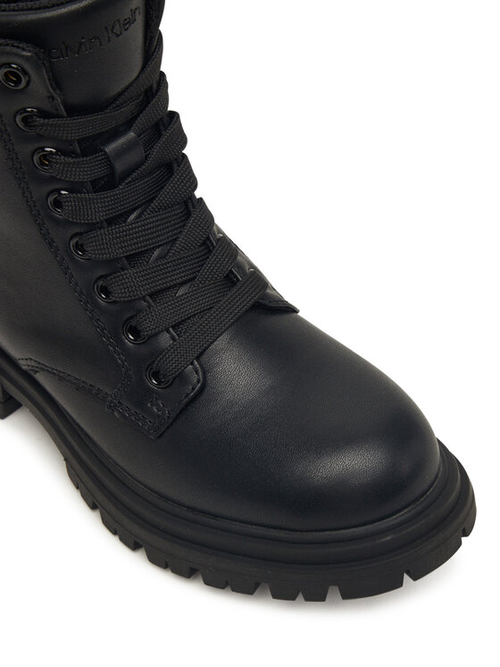 Calvin Klein Calvin Klein Outdoorová obuv Lace Up Bootie V3A5-83120-1464 S Čierna