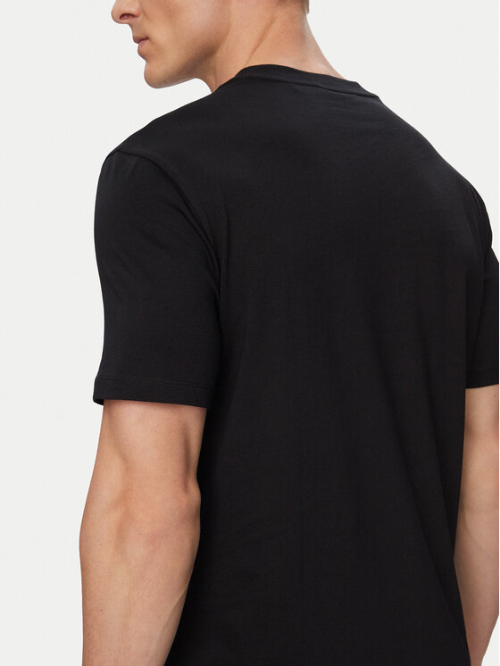 HUGO HUGO Футболка Duhorse 50557684 Чорний Regular Fit