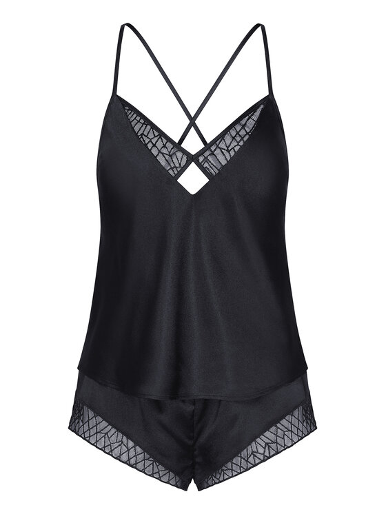 Triumph Triumph Пижама A Weekend To Remember 10225050 Черен Regular Fit