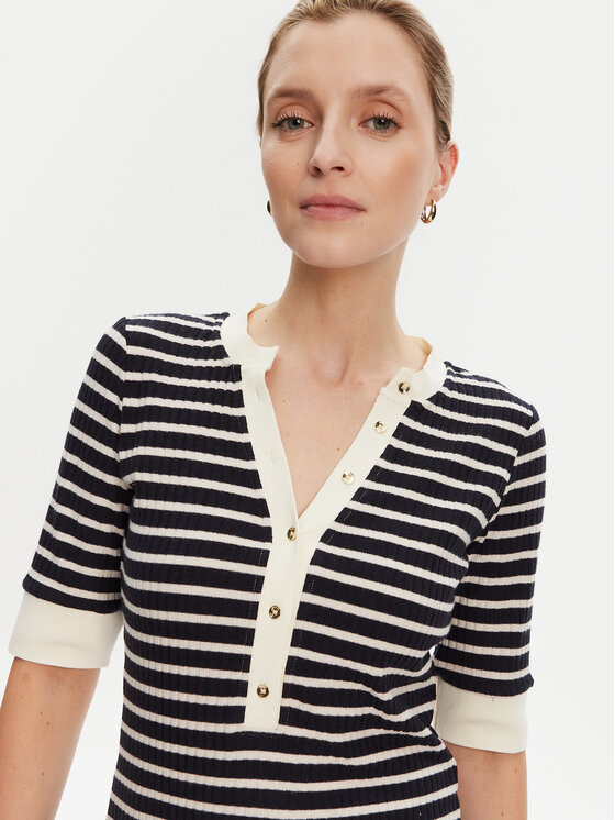Guess Guess Pullover W5YP20 KCZ82 Dunkelblau Regular Fit