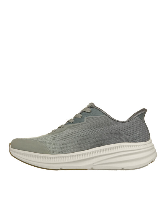 Skechers Skechers Sneakersy 117760-OLV Zielony ciemny