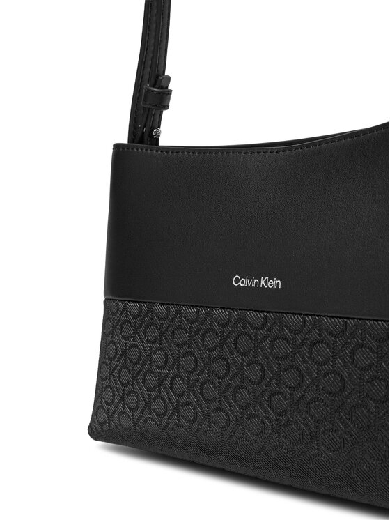 Calvin Klein Calvin Klein Τσάντα Ck Mixmedia Convertible Bag_Mono K60K613170 Μαύρο