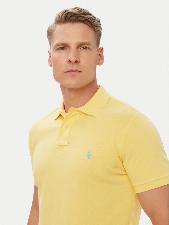 Polo Ralph Lauren Polo Ralph Lauren Polo Core Replen 710782592 Żółty Custom Slim Fit