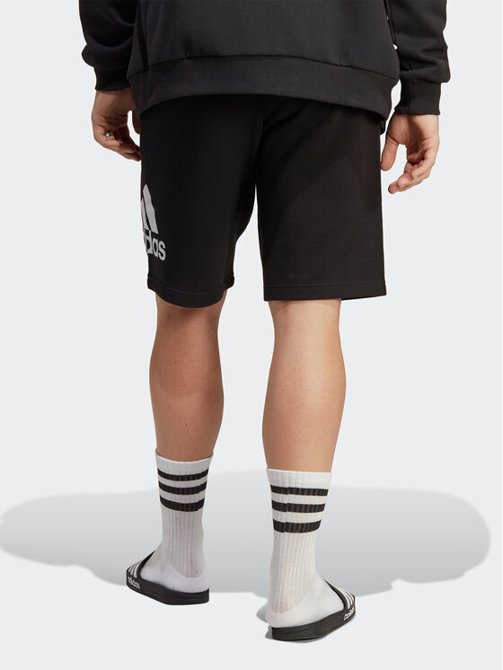 adidas adidas Športne kratke hlače Essentials Big Logo French Terry Shorts IC9401 Črna Regular Fit