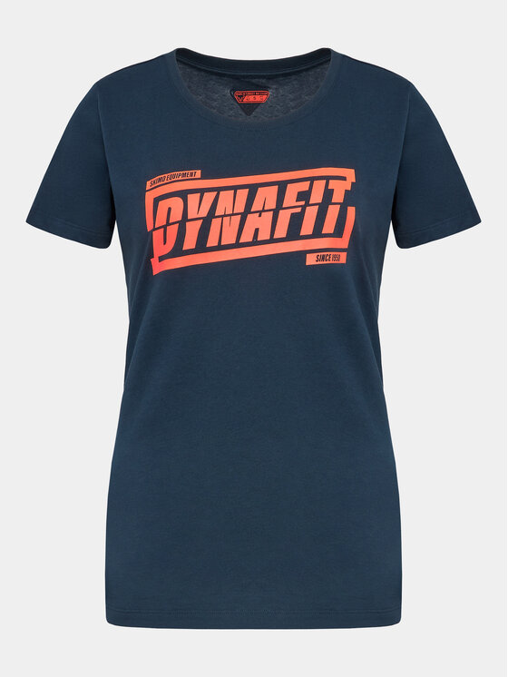 Dynafit Majica Graphic Co W S/S Tee 70999 Mornarsko modra Regular Fit