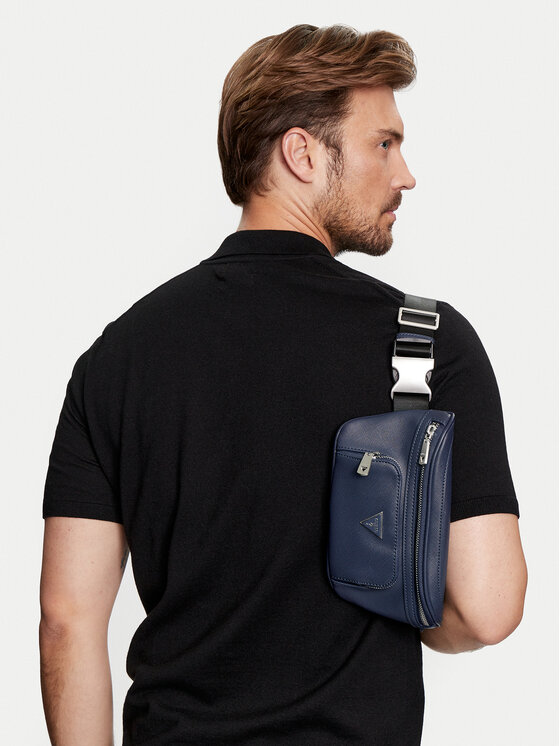 Guess Guess Τσαντάκι Μέσης﻿ HMECSA P3332 Μπλε