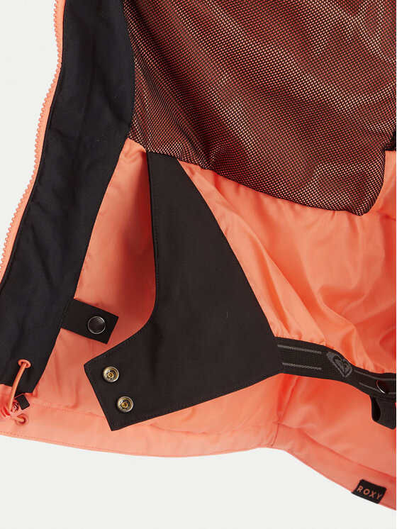 Roxy Roxy Lyžiarska bunda Upwards JK ERJTJ03521 Čierna Regular Fit