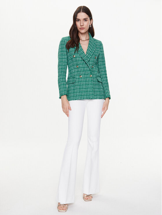 Liu Jo Liu Jo Bleizers WA3516 T3368 Zaļš Regular Fit