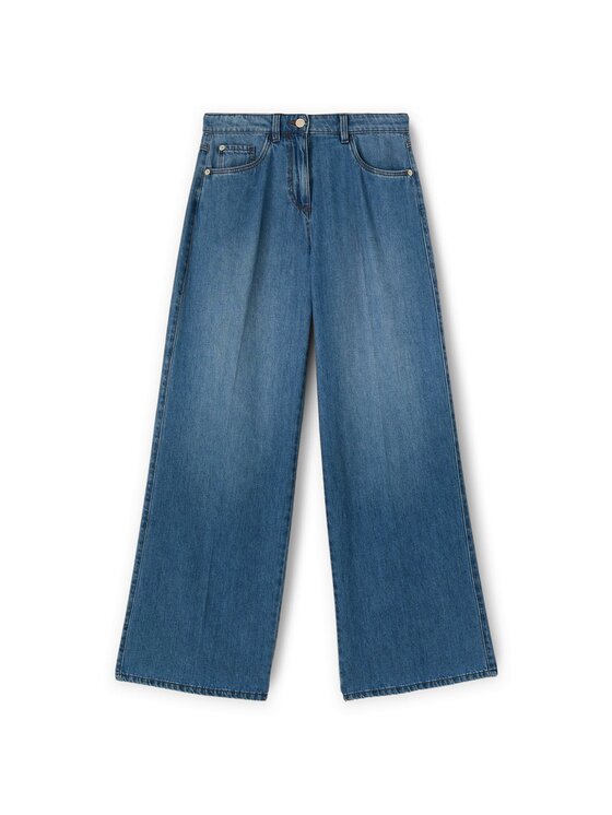 Motivi Motivi Jeansy P559Q003918N004 Niebieski Over Fit