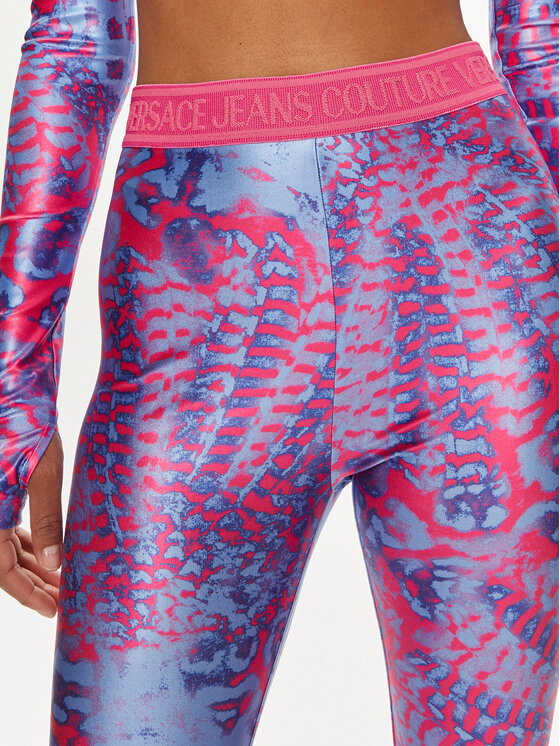 Versace Jeans Couture Versace Jeans Couture Colanți 76HAC101 Albastru Skinny Fit