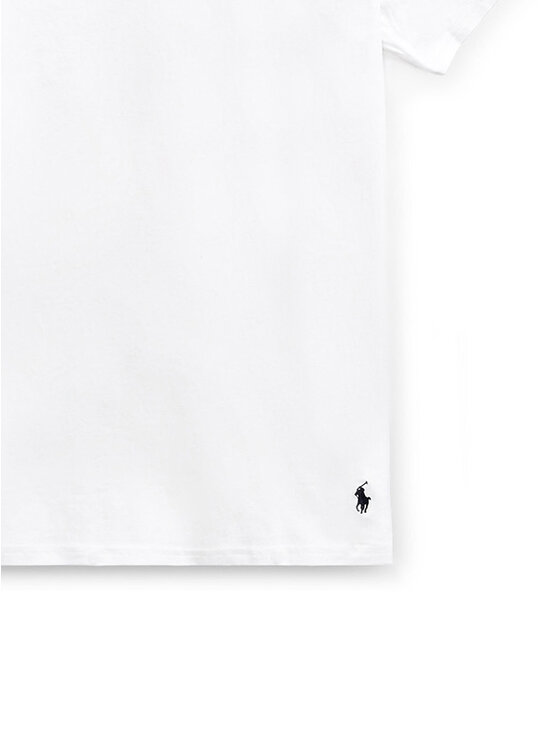 Polo Ralph Lauren Polo Ralph Lauren 2 t-kreklu komplekts Core Replen 714835960002 Balts Slim Fit