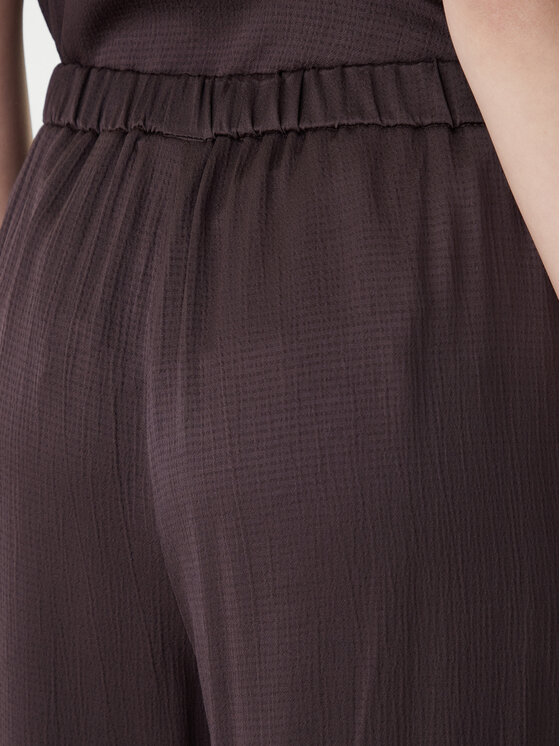 Marella Marella Riidest püksid Robinia2 2615131281 Pruun Straight Fit