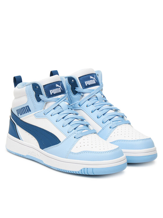 Puma Puma Sneakersy Rebound V6 Mid Jr 393831 32 Biały