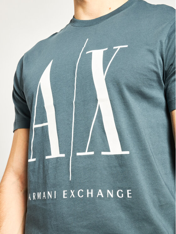 Armani Exchange Armani Exchange T-shirt 8NZTPA ZJH4Z 1908 Gris Regular Fit