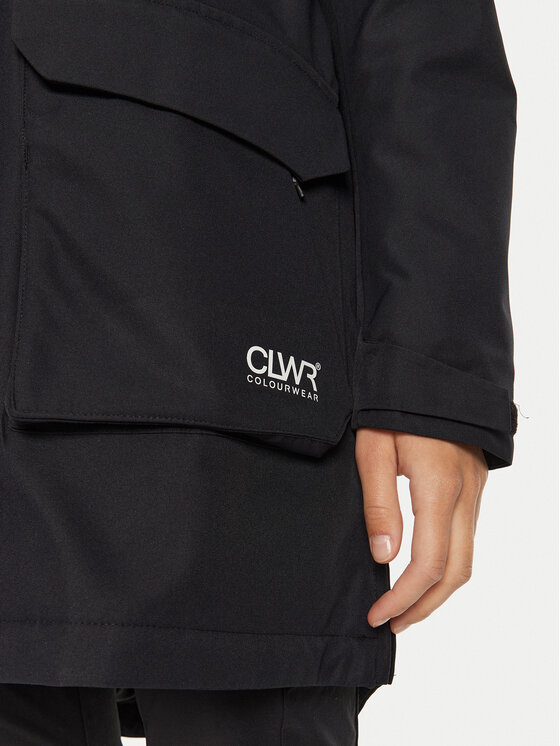 Colourwear Colourwear Μπουφάν για σκι Gritty Parka W 7010316 Μαύρο Regular Fit