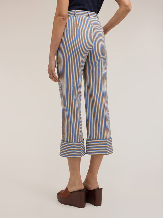Motivi Motivi Pantaloni di tessuto P01MQ004615N0S1 Turchese Cropp Fit
