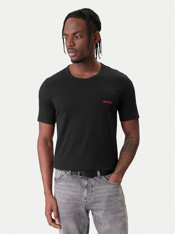 HUGO HUGO Komplet t-shirt majic﻿ Rn Triplet P 50532811 Pisana Regular Fit