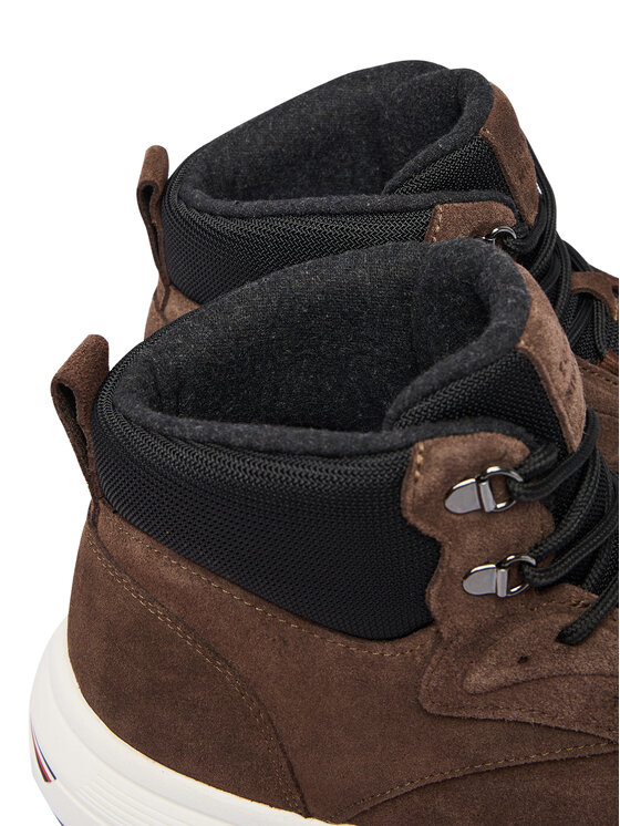 Tommy Hilfiger Tommy Hilfiger Sneakersy Hybrid Chukka FM0FM06085 Brązowy