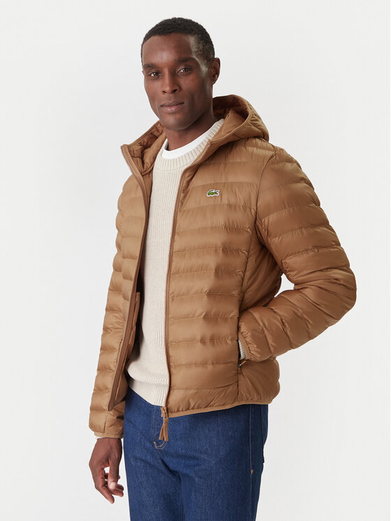 Lacoste Lacoste Geacă BH2909 Maro Regular Fit
