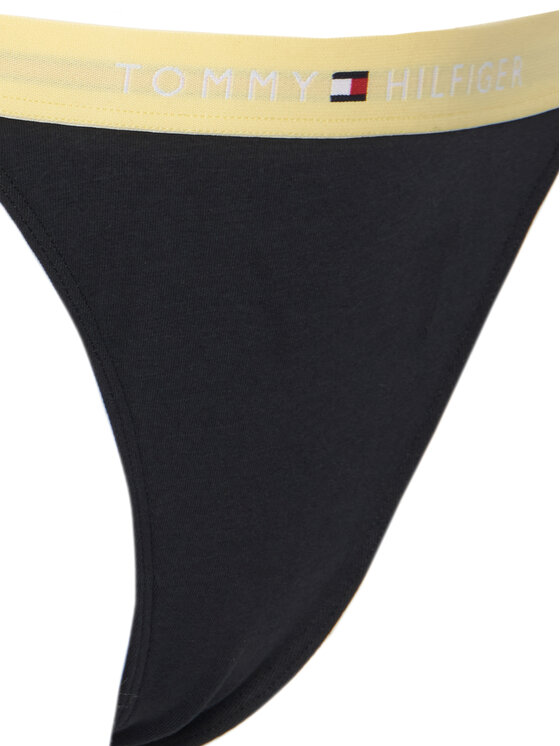 Tommy Hilfiger Tommy Hilfiger Σετ στρινγκ UW0UW06518 Μαύρο