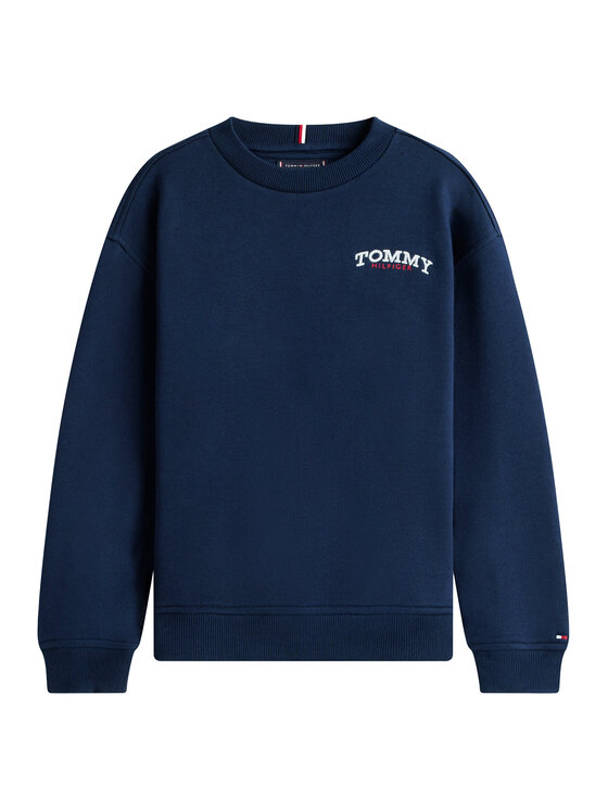 Tommy Hilfiger Tommy Hilfiger Džemperis ar kapuci KB0KB10255 Tumši zils Regular Fit