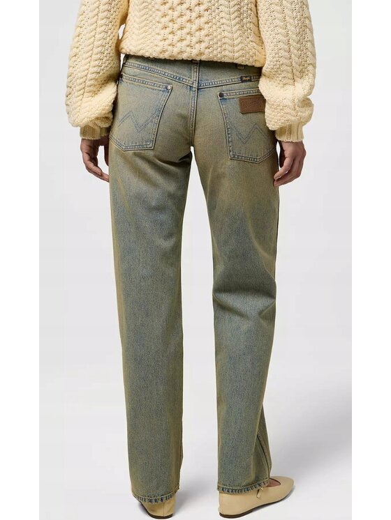 Wrangler Wrangler Jeansy Low Rise Cowboy Jean Niebieski Regular Fit