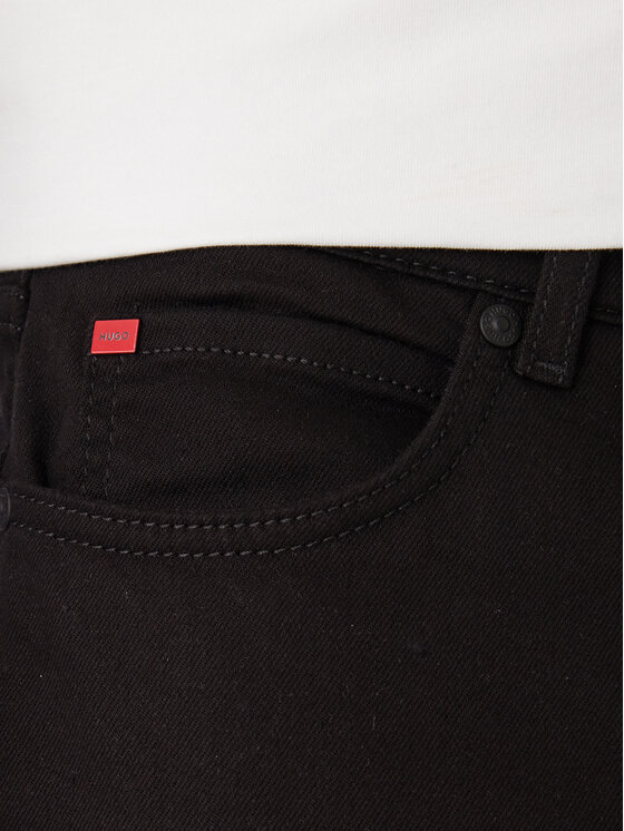 HUGO HUGO Blugi 50554144 Negru Regular Fit