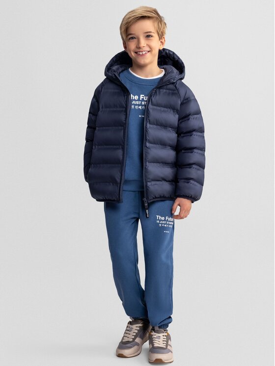 minoti minoti Kurtka przejściowa 29COAT256 Granatowy Regular Fit