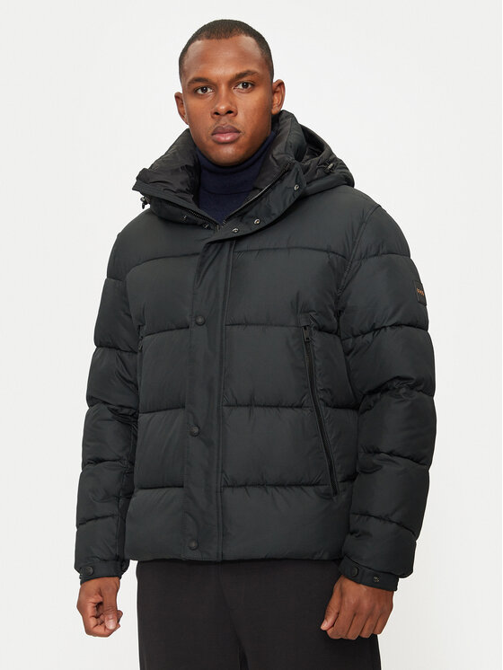 BOSS BOSS Télikabát Omaris 50528573 Fekete Regular Fit
