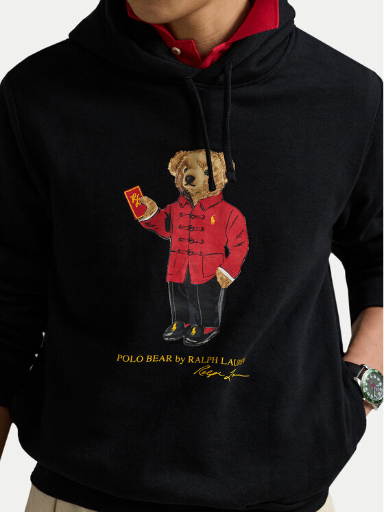 Polo Ralph Lauren Polo Ralph Lauren Bluza 710962139003 Czarny Regular Fit