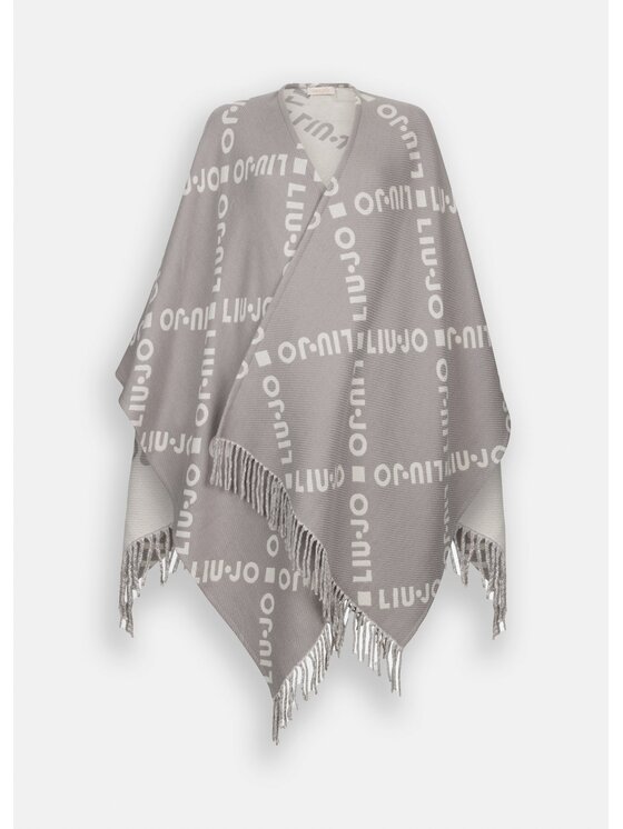 Liu Jo Liu Jo Poncho 2F5033T030071502 Grigio Regular Fit
