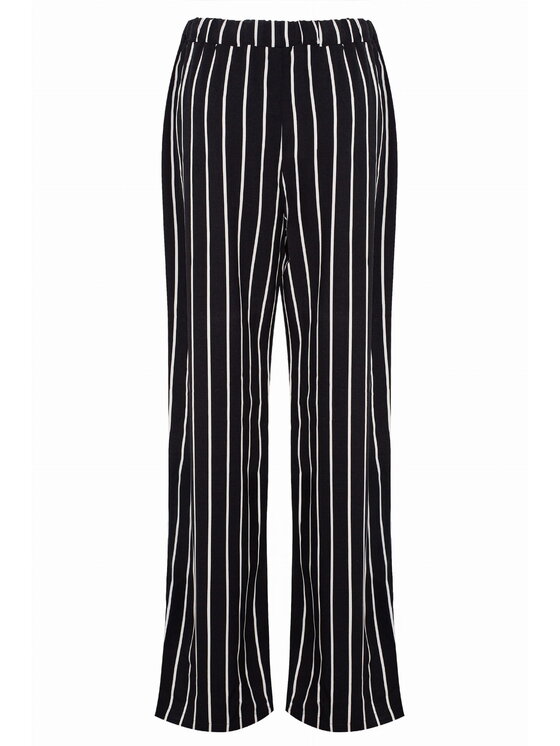 Magda Matyja Magda Matyja Spodnie materiałowe Tamara Trousers Granatowy Slim Fit