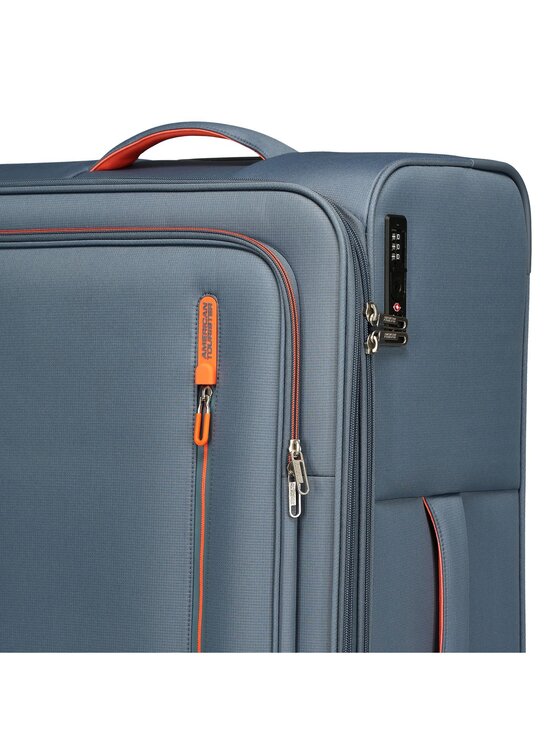 American Tourister American Tourister Walizka średnia 326426 Błękitny