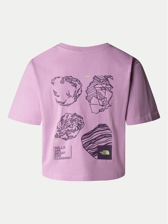 The North Face The North Face T-shirt NF0A880N Ružičasta Regular Fit