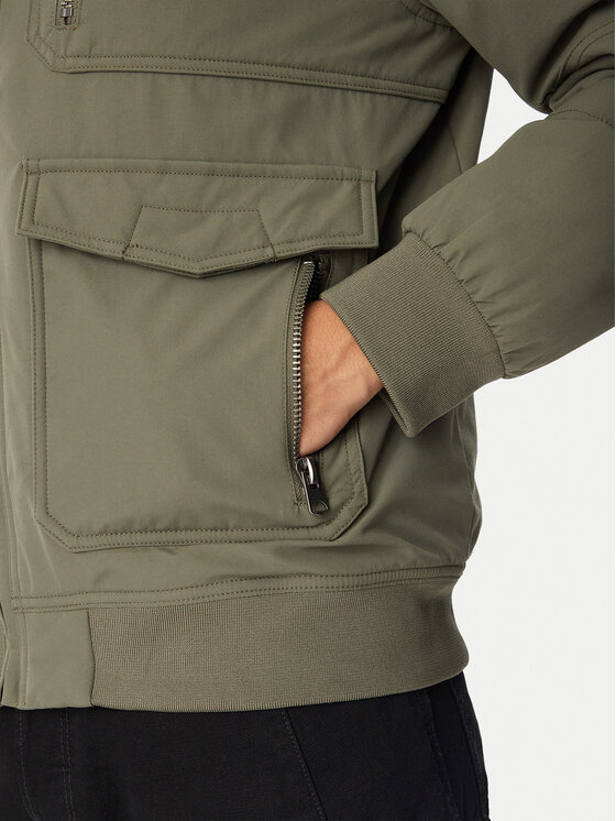 Aeronautica Militare Aeronautica Militare Demisezoninė striukė 262AB3108UCT03151 Chaki Regular Fit