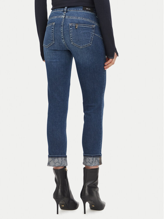 Liu Jo Liu Jo Jeansy UF6006 D0305 Tmavomodrá Regular Fit