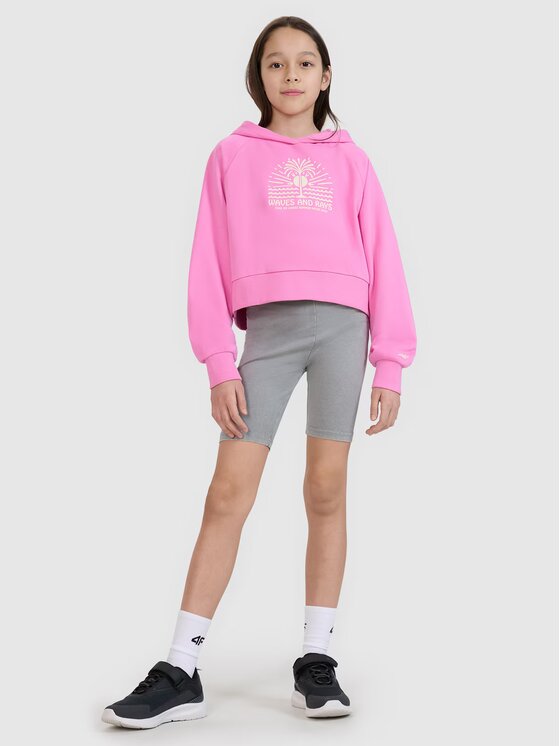 4F 4F Felpa 4FJRSS25TSWSF2252-54S Rosa Oversize